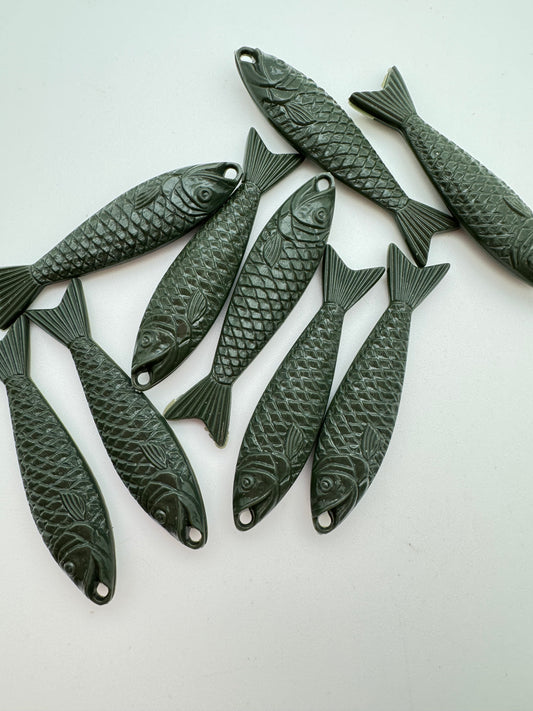 Fish Drop 48mm Army Green