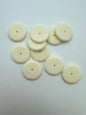 Rondelle 24mm Ivory