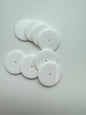 Rondelle 28mm White