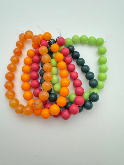 Round 10mm Lime