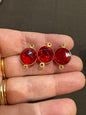 Vintage Connectors 12mm Ruby
