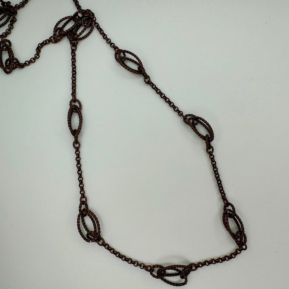 10mm Victorian Chain Antiqued Copper