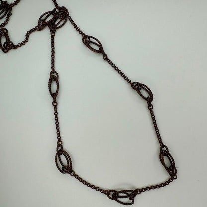 10mm Victorian Chain Antiqued Copper