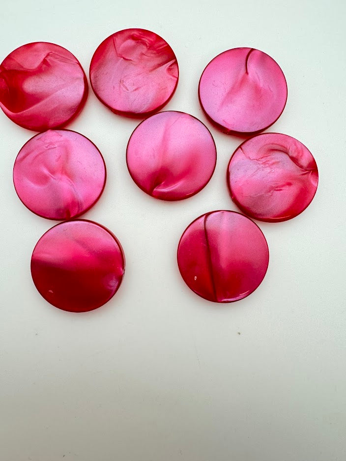 Lentil 30mm Magenta Pearl