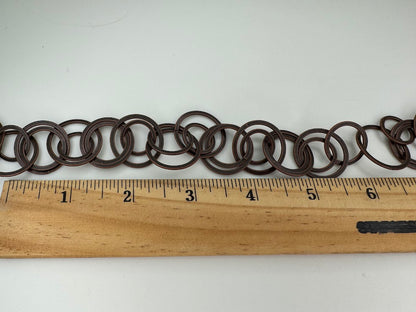24mm Antique Copper Multi Circle Chain