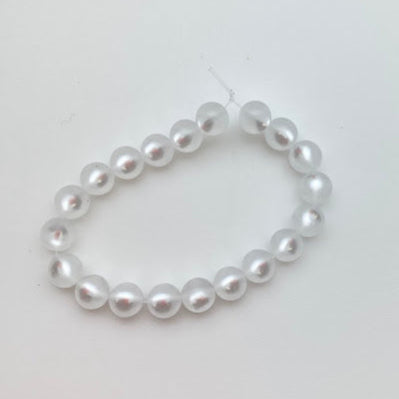 Moon glow Round 8mm White