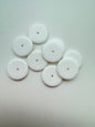 Rondelle 20mm White