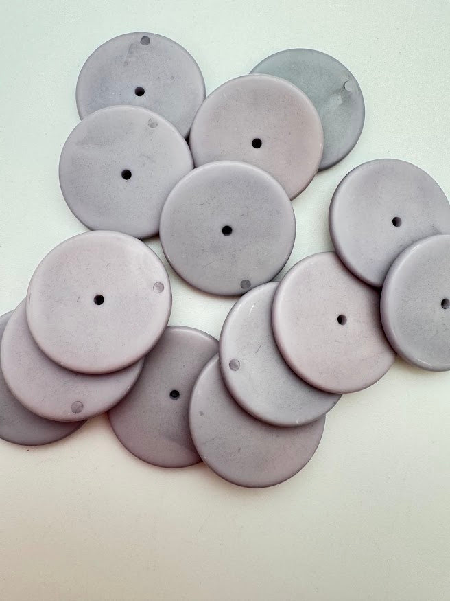 Rondelle 24mm Lavender Matte