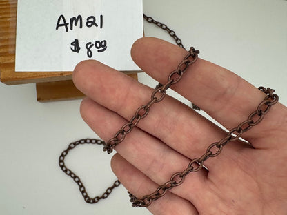 5mm Antique Copper Cable Chain