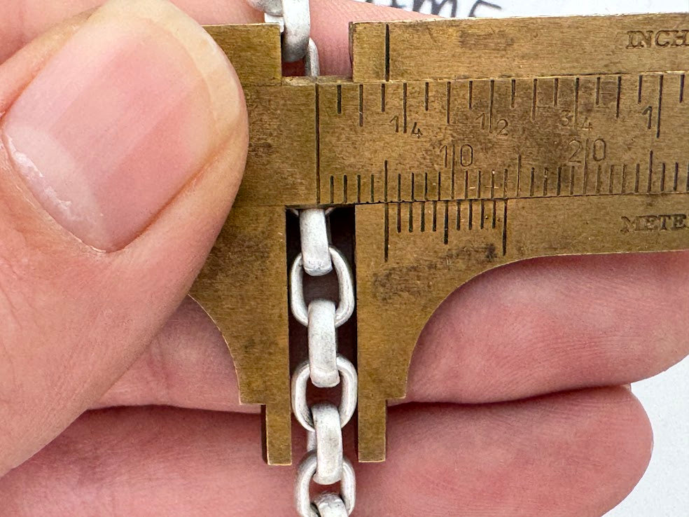 5mm Silver Matte Chain