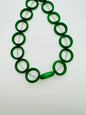 Ring Bead 22x5mm Emerald Velvet