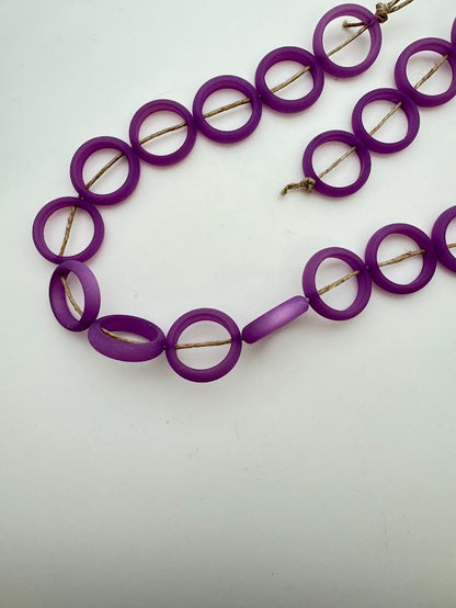 Ring Bead 22x12mm Iris Matte