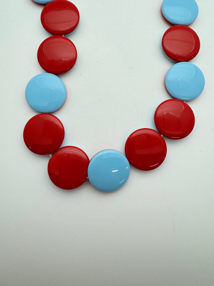 Layered Dome 25mm Blue Watermelon