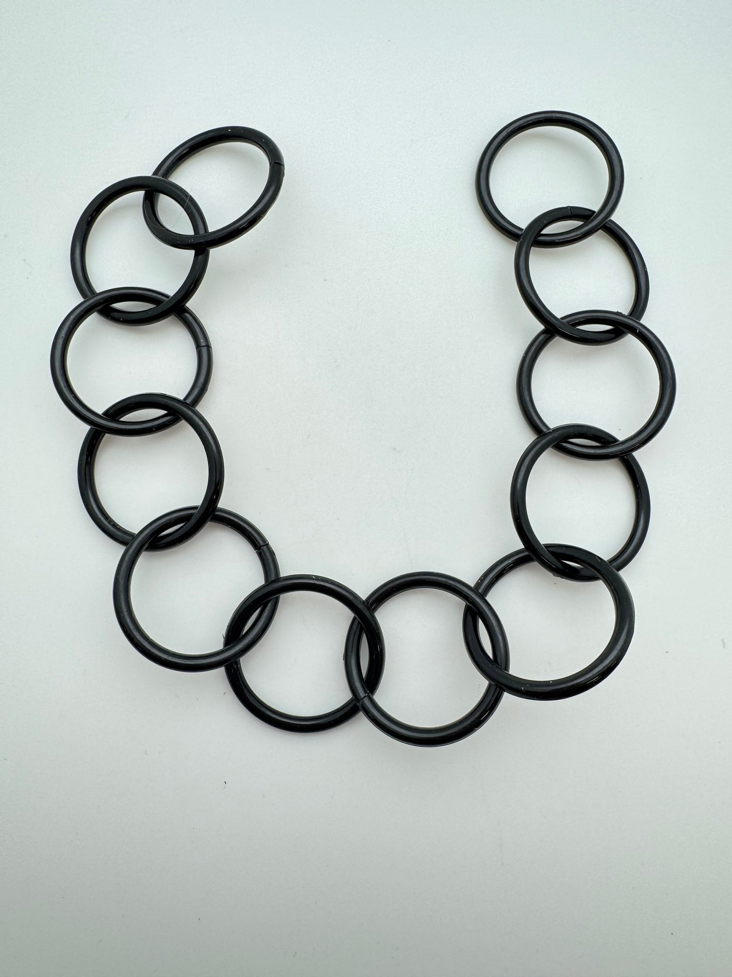 Resin Chain Link 14"x37mm Jet