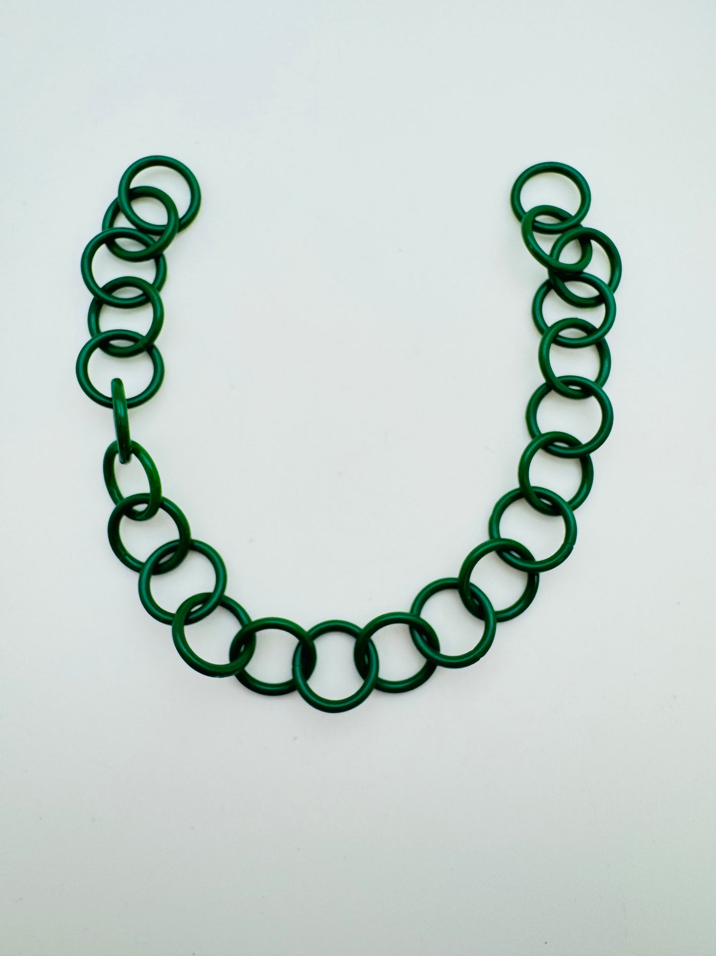 Resin Chain Link 12"x18mm Dark Olive