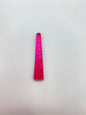 Laser cut drop 50mm Triangle Magenta
