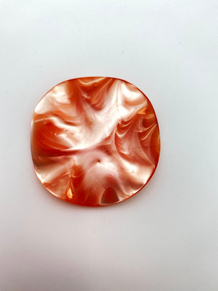 Wavy Drop 50mm sherbert