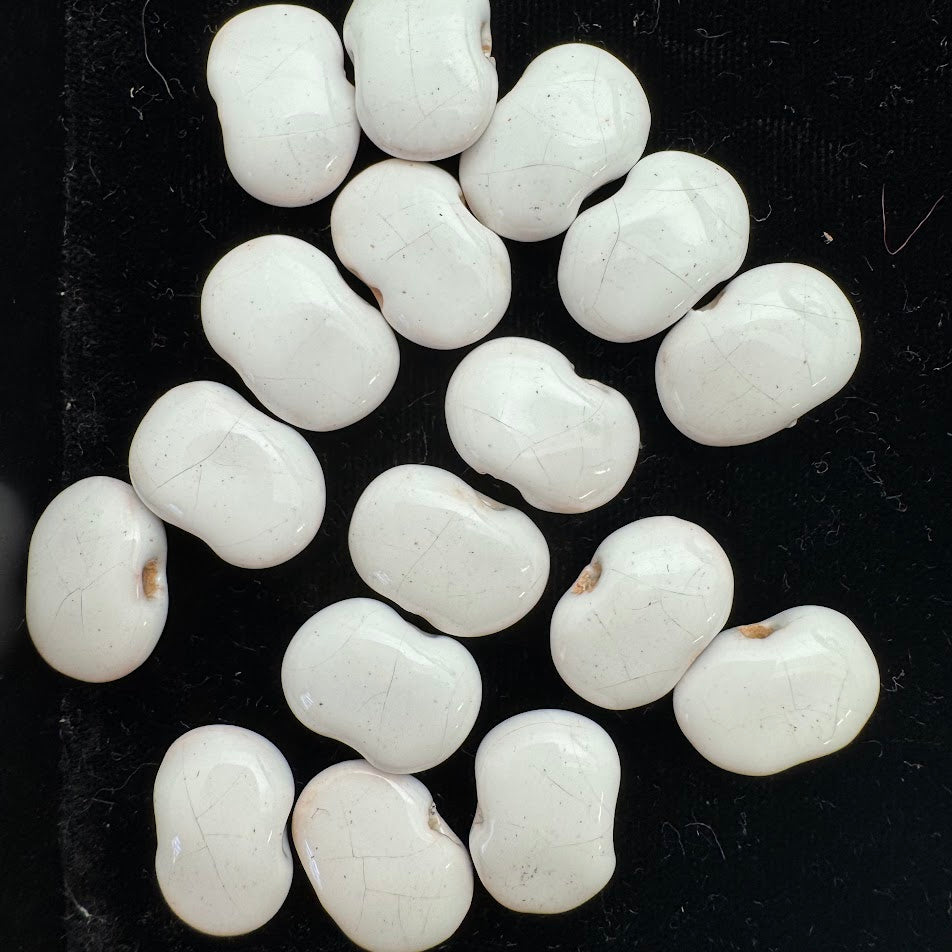 Kazuri Bead 10mm x 15mm Shale - Solid Colors