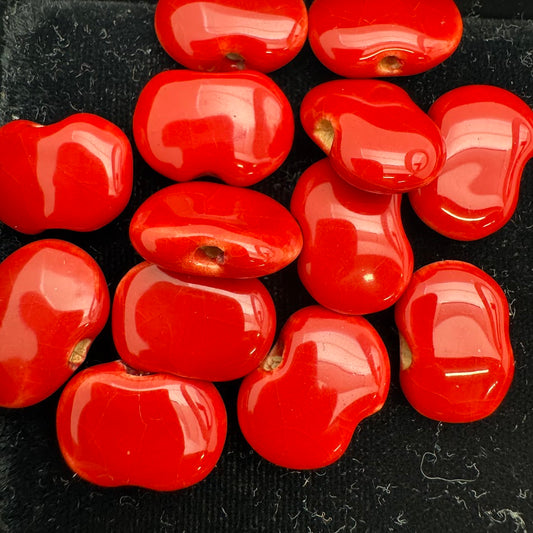 Kazuri Bead 10mm x 15mm Shale - Solid Colors