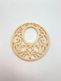 Filigree Circle 2.5” Ivory - CD-0046-E