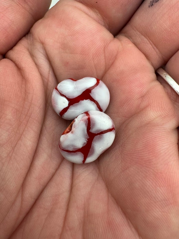 Kazuri Bead 10mm x 15mm Shale - Multicolor
