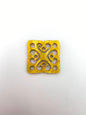Filigree Square 33mm Saffron