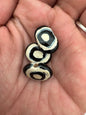 Kazuri Bead 10mm x 15mm Shale - Multicolor