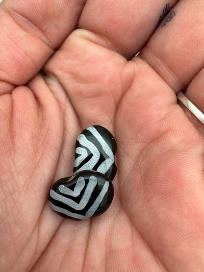 Kazuri Bead 10mm x 15mm Shale - Multicolor