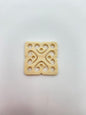 Filigree Square 33mm Ivory