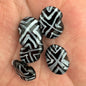 Kazuri Bead 10mm x 15mm Shale - Multicolor