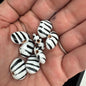 Kazuri Bead 10mm x 15mm Shale - Multicolor