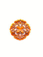 Filigree Circle 45mm Carnelian
