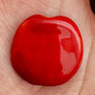 Kazuri Bead Pitapat - 21mm Lentil - Solid Color