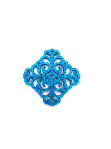 Filigree 4 point 45mm Bermuda Sparkle