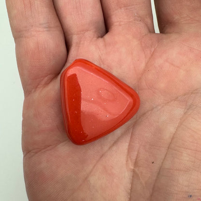 Kazuri Bead Flat Triangle 25mm