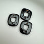 Kazuri Frame Bead - Black 25mm