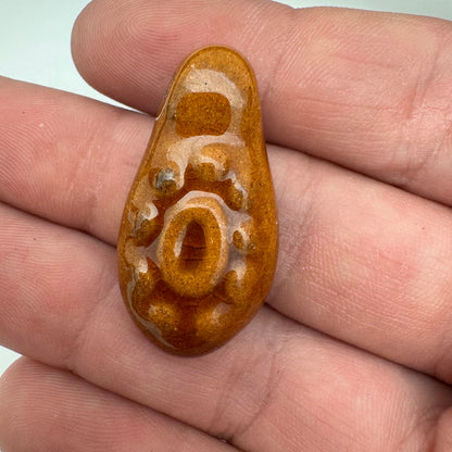 Kazuri Bead Pendant Drop 30mm
