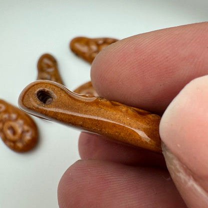 Kazuri Bead Pendant Drop 30mm
