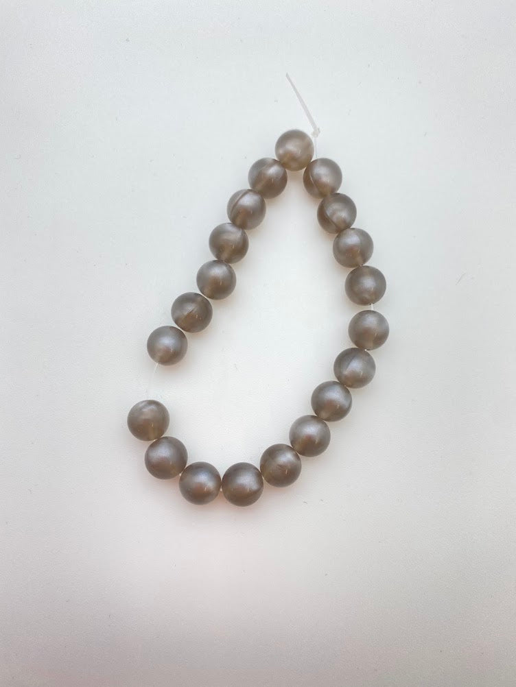Round 10mm Gray Pearl