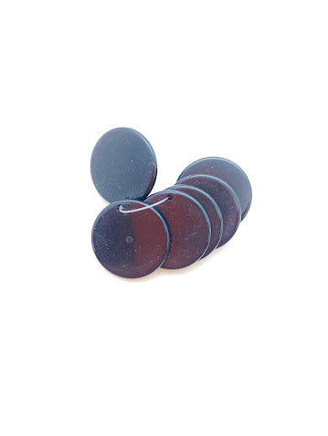 Flat Disk 25mm Jet - DE-0098-C