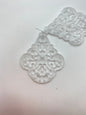 Filigree Drop 58mm Crystal Matte