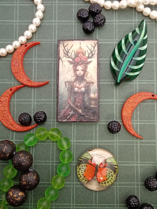 Glass Small Round Cabochon 25mm