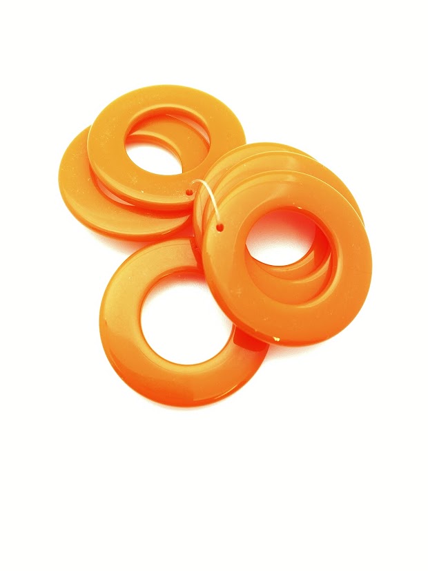 Ring Drop 37mm Orange
