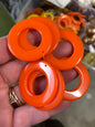 Ring Drop 37mm Orange