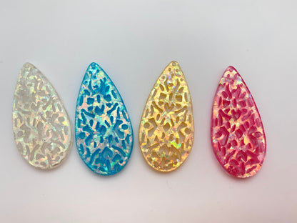 Laser Cut Tear Drop 50mm Capri AB