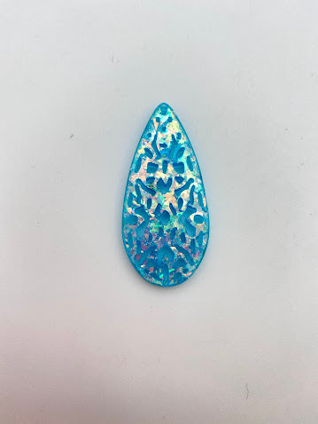 Laser Cut Tear Drop 50mm Capri AB