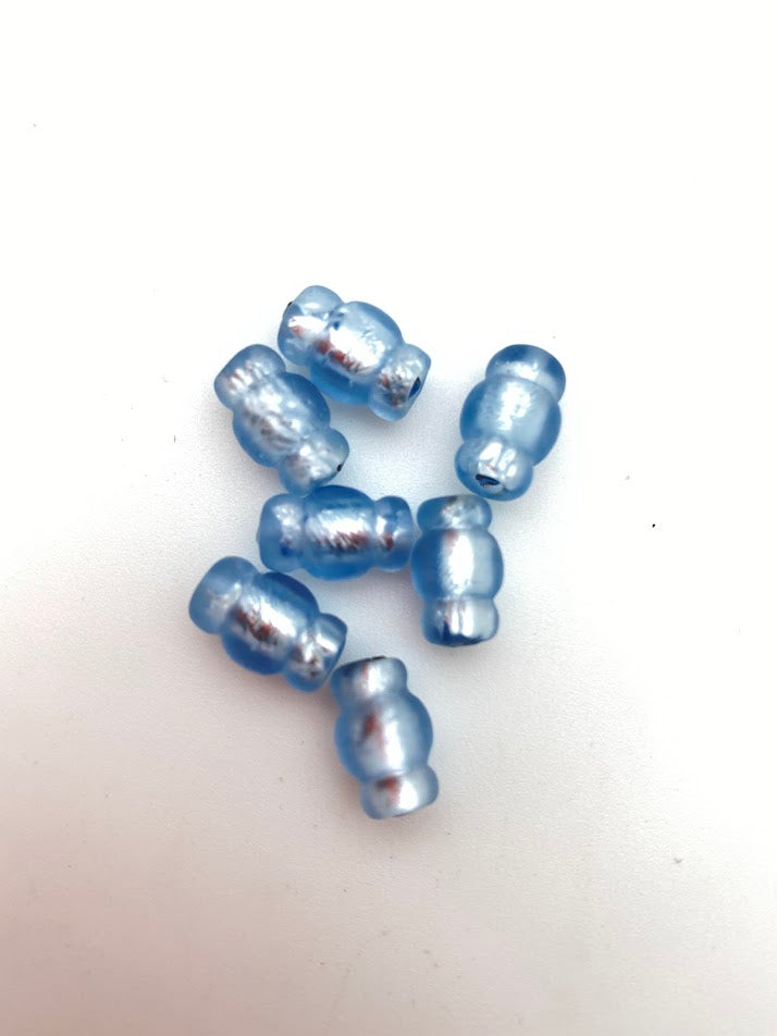 Barrel 12x8mm Lt Sapphire - YAYIN