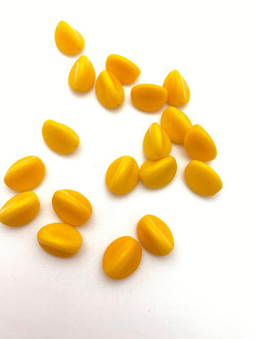 Vintage Glass 3 sided Pinch 10mm Curry