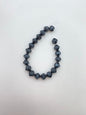 Faceted 6mm Black Diamond