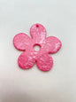 Flower Pendant 55mm Hot Pink